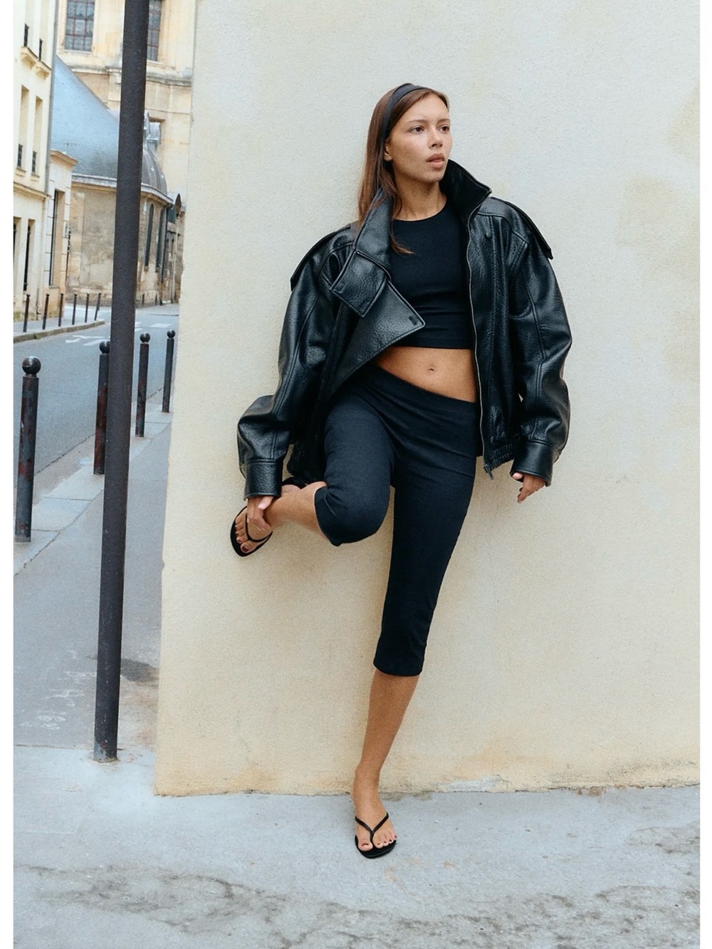 Zara - New with Tag! Viral Faux Leather Jacket Small